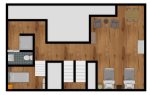 Upper Loft Floorplan